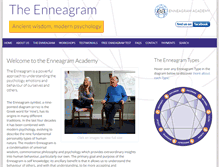 Tablet Screenshot of enneagramacademy.com